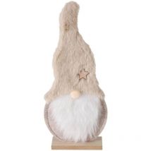 Figurine en feutre gnome imka, hauteur 29 cm