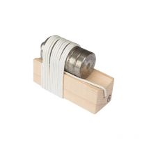 Fil à plomb sur bloc - bout plat - 800 g velleman HE951800