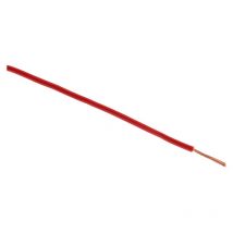 Zenitech - Câble d'alimentation électrique H07VK 1x2,5mm² - Rouge - 5m