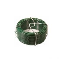 Filo di fissaggio plastificato verde, 1,6 mm x 50 m Centrale Brico