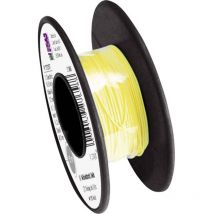 1572157 Fil de bobinage Wire Wrap 1 x 0.20 mm² jaune 15 m - Tru Components