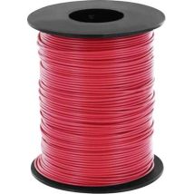 Fil de câblage Beli-beco L125RT25 1 x 0.25 mm² rouge 25 m