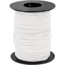 Fil de câblage Beli-beco L125WS25 1 x 0.25 mm² blanc 25 m