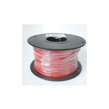 Fil de câblage rouge souple KY33A02 1x0.38mm² 750V isolé (bobine de 200m) CAE