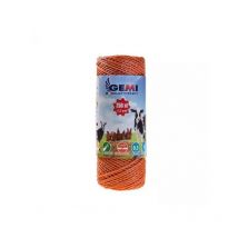 Gemi Elettronica - Fil De Cloture Electrique 250 Mt - 2,2 Mm² Moutons, Porcs, Bovins, Poulets Et Petits Animaux