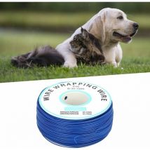 Fil de clôture pour animaux de compagnie 300m/984ft chien clôture électrique fil de bobine fil enterré solide système de clôture électrique pour