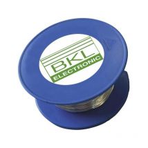 Bkl Electronic - Fil de cuivre ø extérieur (sans vernis isolant): 0.80 mm 110 m S899201