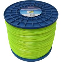Kawapower - Fil de débroussailleuse en nylon 3MM 10KG carré