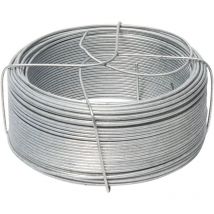 Fil de fer galvanisé Werka Pro bobine 50m avec support ø 1,1 mm