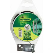 Fil de fer plastifié 'Fp-Fix' - 50 m - Nortene