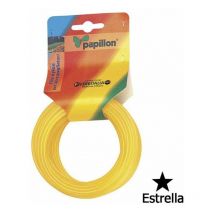 Fil étoile en nylon 2,4 mm. (rouler 15 mètres)