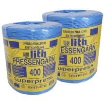 Fil De Presse Superpress 10 Kg Synthétique 400m/kg Bleu