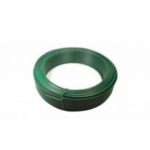 Fil de Tension Plastifié Vert - Diamètre 2,40mm - Longueur 50m