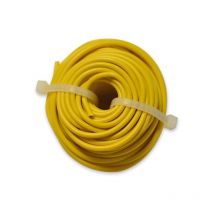 Fil electrique auto souple 1 mm² jaune (10 m)