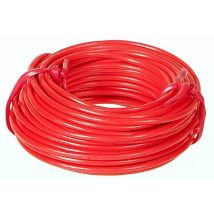 Fil electrique auto souple 1 mm² rouge (10 m)