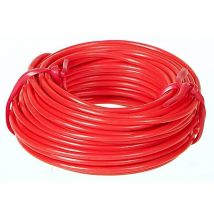 Fil electrique auto souple 4 mm² rouge (10 m)