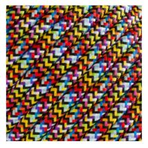 Fil électrique tressé - 2x0.75mm2 - Sur mesure - Multicolore