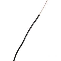 Fil H07VU noir 1,5MM² C100M Dhome H07VU noir 1,5MM² C100M