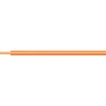 Alliancelec - Fil Rigide - H07vu - 1 X 1.5 Mm2 - Orange - Couronne De 100 Mètres