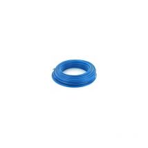 Fil électrique rigide - H07VU - 1,5mm² - Bleu - VU1,5B - Couronne de 100m