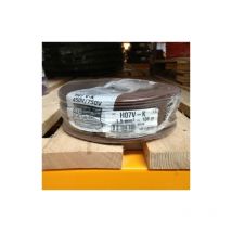 Fil électrique 1,5MM2 marron souple H07VK 100M Sermes