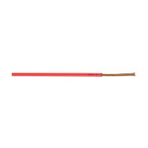 Fil électrique 2.5 mm² h07vu, en couronne de 25M rouge - Centrale Brico
