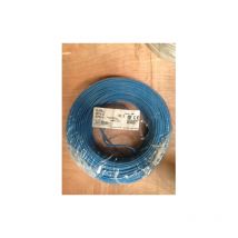 Fil électrique 2,5MM2 bleu souple H07VK 100M Sermes