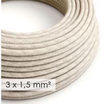 Cavo elettrico rotondo a larga sezione 3x1,50 10 mt