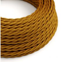 Cavo tessile trecciato 2x0,75 5 mt