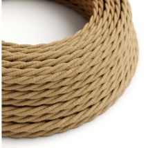 Cavo tessile trecciato 3x0,75 50 mt