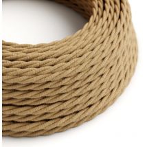 Cavo tessile trecciato 3x0,75 1 mt