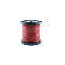 Fil nylon Alumade rouge 170 mt en bobine pour dA broussailleuse a section ronde 3,5 mm fabriquA en Italie