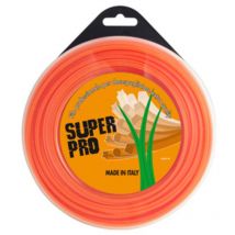 AGP - Ligne carrA e nylon professionnel 4x25 mm orange pour dA broussailleuse