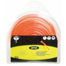 Fil nylon section carrée 2,40 mm / 67 mt