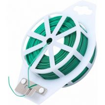 Fil de Serrage pour Jardin, 30 m, Fil Torsadé pour Plantes Grimpantes, Vignes, Arbustes et Fleurs, vert