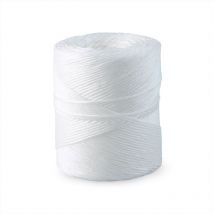 Fil raphia blanc 1,6mm 720g 420m