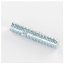 Filet Acier zingué blanc M8X40 Avec 2 Ergots-1 piece