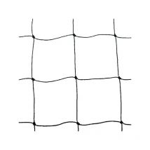 Direct Filet - Filet câblé noué - Maille 50mm - Nappe standard Couleur: Noir - Taille Filet: 10 x 10 m