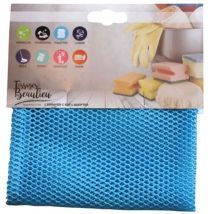 Stb Tissages De Beaulieu - Filet Bleu Maille Recurant 34x34cm - tissages de beaulieu