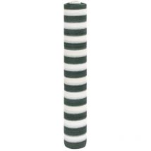 Vidaxl - Filet brise-vue vert et blanc 1,5x25 m pehd 150 g/m² Green and white