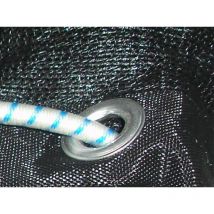 Maillestore - Filet de Benne Fini 200g/m² - Avec sandow Noir 3.5m x 6m