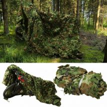 Jeffergarden Filet de Camouflage, Filet Camouflage stepland, Filet de Camouflage Chasse d’Ombrage Multifonctionnel Couverture Camouflage 10 10 Mesh