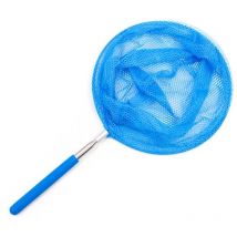 Filet de pêche pour piscine, écumoire pour étang, baignoire, feuilles tombées, avec tige, outils de nettoyage ronds