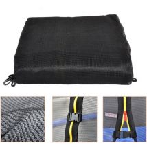 Coocheer - Filet de sécurité et protection à ressort de remplacement pour trampoline, 8 pieds - 6 poteaux - 2,44 m de diamètre