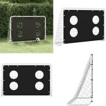 Filet d'entraînement pour but de football 184x61x122 cm - filet d'entraînement de but de soccer - filets d'entraînement de but de soccer - Home &