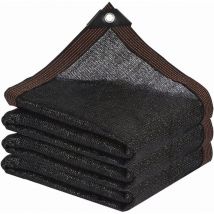 Jn.songs - Filet d'Ombrage de Jardin Couverture d'Ombrage Extérieure pour Pergola Terrasse Plantes Serre Poulailler Noir - 2x3M