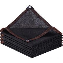 Schattiernetz - Schattennetz mit Ösen - 70 % Beschattungsgrad - UV-beständig - Für Pflanzenschutz, Gewächshaus, Unterstand oder Zwinger - 3 x 4 m