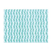 Maillestore - Filet échafaudage 50g/m² - Léger - Mailles triangulaires Vert 2.57m x 20m Boutonnières côtés