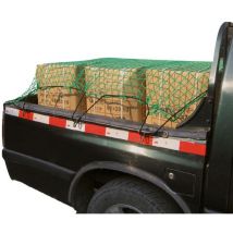 Filet pour remorque avec câble élastique - 130 x 250 - Vert