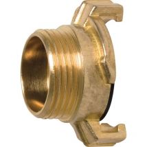 Filet rapporté laiton filetage extérieur 1/2 po.